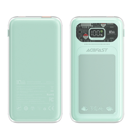 Acefast akupank 10 000 mAh LED ekraaniga kiirlaadimine 30W (M1) - Image 4