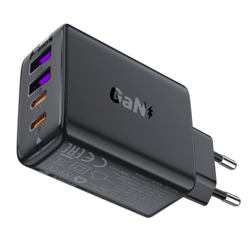 Acefast kiirlaadija 2xUSB-C ja 2xUSB-A 45W (A61) - Image 2