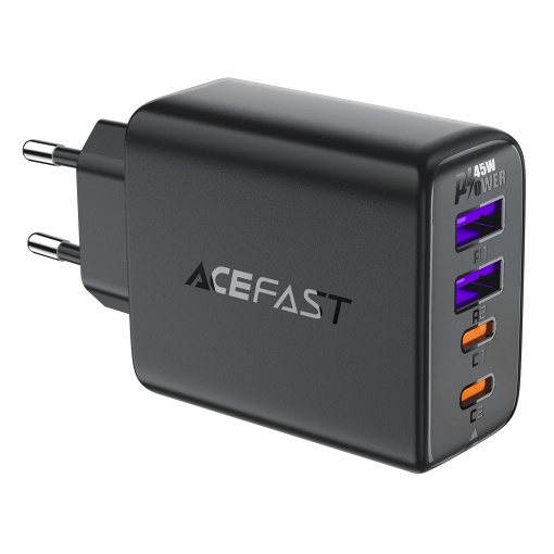Acefast kiirlaadija 2xUSB-C ja 2xUSB-A 45W (A61) - Image 3