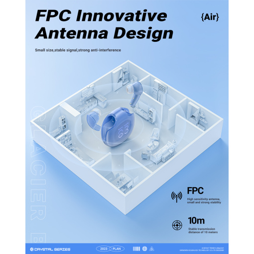 Acefast kõrvaklapid LED ekraan (T9) - Image 8
