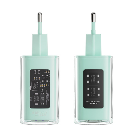 Acefast kiirlaadija 2xUSB-C ja USB-A LED ekraaniga 65W (A45) - Image 16