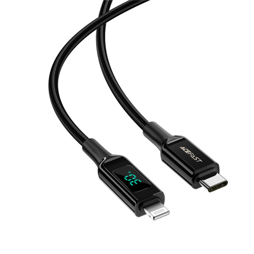 Acefast laadija juhe USB-C to iPhone lightning 30W LED ekraan 1,2m (C6-01) - Image 3