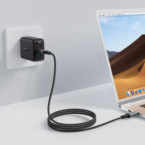 Acefast laadija juhe USB-C to USB-C 100W 2m (C4-03) - Image 2