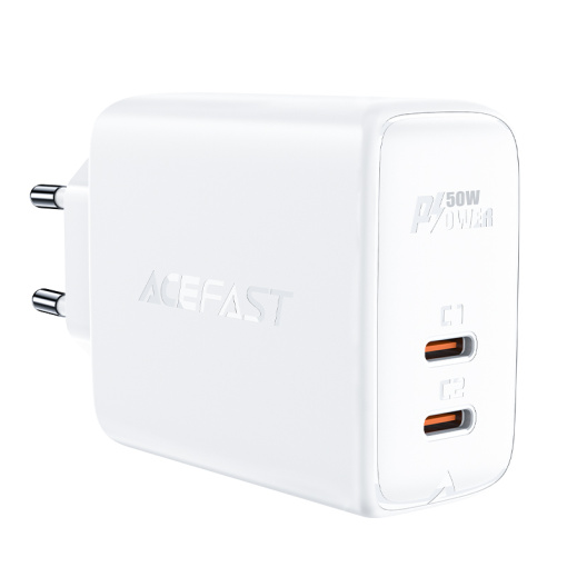 Acefast kiirlaadija 2xUSB-C 50W (A29) - Image 3