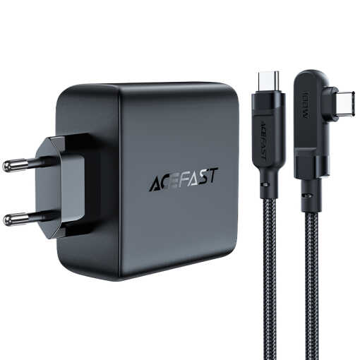 Acefast kiirlaadija KOMPLEKT 100W 3xUSB-C ja USB-A ja 2m kaabel USB-C to USB-C 100W (A37) - Image 2