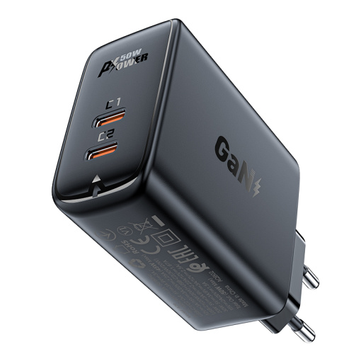 Acefast kiirlaadija 2xUSB-C 50W (A29) - Image 4