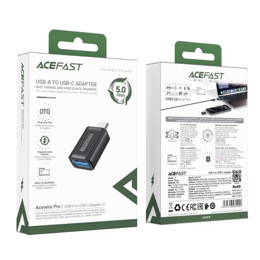 Acefast USB-A to USB-C adapter (J1) - Image 7